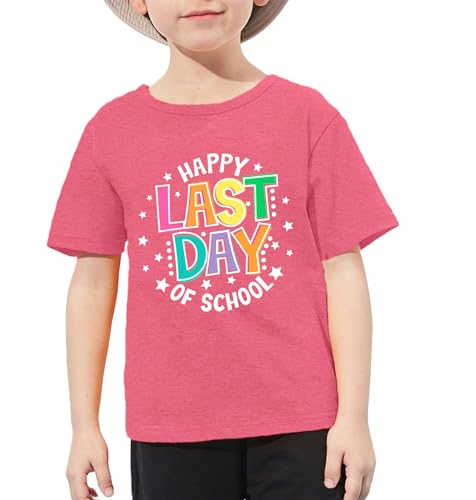 Toddler Last Day of School Shirt Boys Girls End of School Kids T-Shirt Students Graduation Summer Tees Tops4