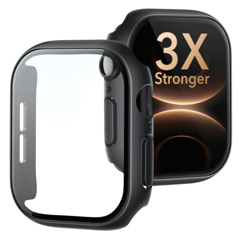 Image of ESR Glass Case by Corning for Apple Watch Series 11 42 mm Screen Protector