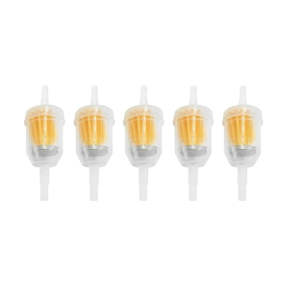 Filtri Dell'olio Filtro Carburante Universale Per Benzina, 10 Pezzi, Per Scooter, Moto, Ciclomotore, Da Cross, ATV(5pcs)