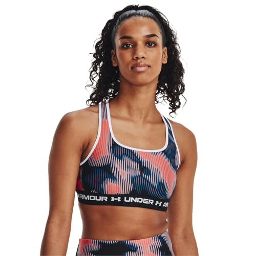 Image of Under Armour Cross-Back Mid Impact Bra
