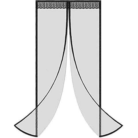 Full Frame Magnetic Door Screen with Heavy Duty Mesh Curtain Pet Friendly Door Mesh Screen with Magnet Magnetic Door Screen Door Net Cover