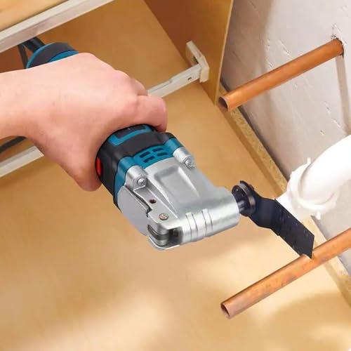 7Pcs Titanium Oscillating Multi Tool Blades, Professional Universal Oscillating Saw Blades, Quick Release Multitool for Hard Material Wood Metal Plastic Nails Cutting 6 7Pcs Titanium Oscillating Multi Tool Blades, Professional Universal Oscillating Saw Blades, Quick Release Multitool for Hard Material Wood Metal Plastic Nails Cutting - Image 6