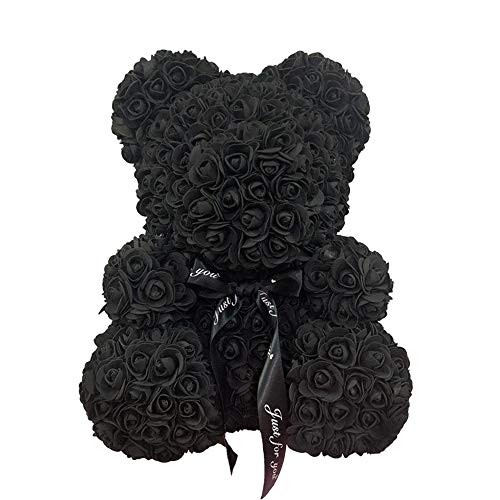 FeiWen Oso de Flor Rosa 10 Pulgadas Oso de Peluche Flores...