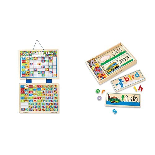 reward chart melissa and doug - Melissa & Doug Magnetic Responsibility Chart & & Doug See & Spell