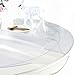 Okrągłe maty stołowe Frosted Matte Desk Pads Clear PVC. Protector Wodoodporny Wipowalny stół ogrodowy Pokrywy okrągłe/domowe podkładka kuchenna - 2mm Gruba konfigurowalna (Size : Średnica 110 cm)