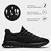 Running Shoes for Women Sneakers Tennis Non Slip Walking Gym Black Workout Athletic Comfortable Size 8.5 Fashion Sport Casual Shoe