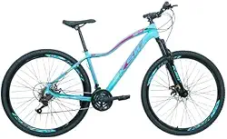 Bicicleta Bike Aro 29 MTB Alumínio KSX E KSW 21V Marchas Index Cabeamento Interno Feminina