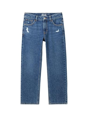 Vaqueros rectos TOM TAILOR para niños pantalones denim azul de moda