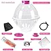 PULO CP Mfg Hot Pink Balloon stuffing tool kit Balloon Stuffing Machine Stuffer Set for Filling Gift Decoration DIY Stuff Balloons Dia. 37cm Stuffing Balloons