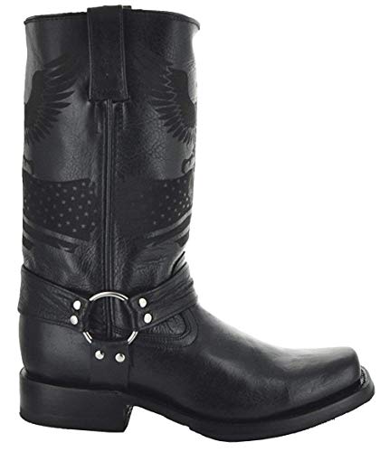 Soto Boots Men's Leather Harness Boots H500213