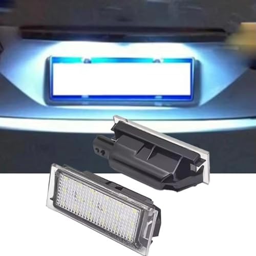 Piloto de matricula compatible con Kangoo 2 Kadjar Trafic 3 pack de 2 luces 3