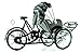 Bicicleta de 3 ruedas Xich Lo- de metal, hecha a mano, color...