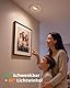 BOJIM LED Einbaustrahler 230V Dimmbar für Bad, 7W LED Spots Deckenleuchte 68mm Lochmaß, Einbauleuchten Flach IP44, Warmweiß Kaltweiß Neutralweiß, Schwenkbar Deckenspots für Küche Wohnzimmer, 10er Set