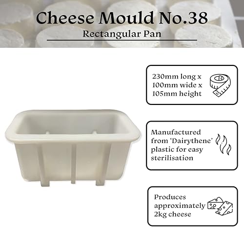 Moule à fromage 38 rectangulaire pâte dure ustensile pressage - 3