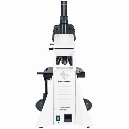 Ken-A-Vision T-29046 Research Microscope, 10× Eyepiece, Trinocular Head and Infinity Plan Objectives