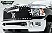 2010-2012 Ram 2500, 3500 Torch Grille, Black, 1 Pc, Replacement, Chrome Studs with (1) 20