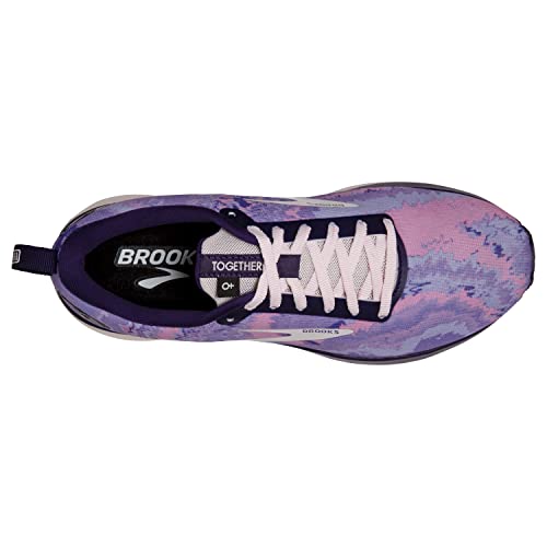 Brooks Women's Revel 4 Running Shoe - Orchid/Purple/Black - 5