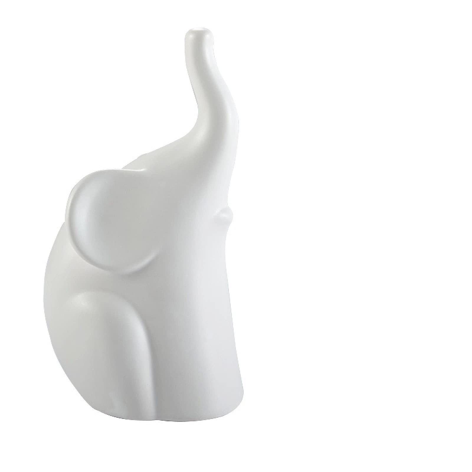 Dytartzx Handcrafted Ceramic Elephant Sculpture Animal Ornament Hotel Home Decor Office Wedding Gift