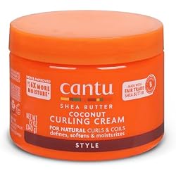 1 of Cantu Coconut Curling Cream with Shea Butter for Natural Hair, 12 oz