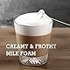 SIMPLETASTE Milchaufschäumer Elektrisch, Handheld Schaumbereiter mit 2 Batterie und Stab, Milk Frother für Cappuccino, Kugelsicherer Kaffee, Latte