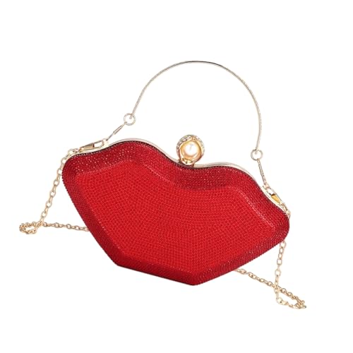 Sac à bandoulière scintillate et grip de soirée argenté élégant pour femme
