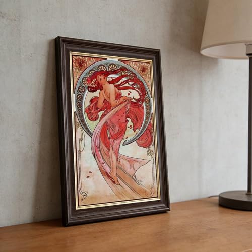 Toile Alphonse Mucha Dance pour décorer un bureau professionnel avec élégance