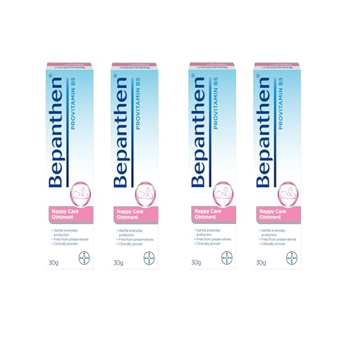 Bepanthen Nappy Care Ointment 120 g (Pack of 4)