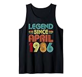 Photo Gallery legend since april 1986 birth of birthday 1986 vintage idea canotta Photo Gallery legend since april 1986 birth of birthday 1986 vintage idea canotta