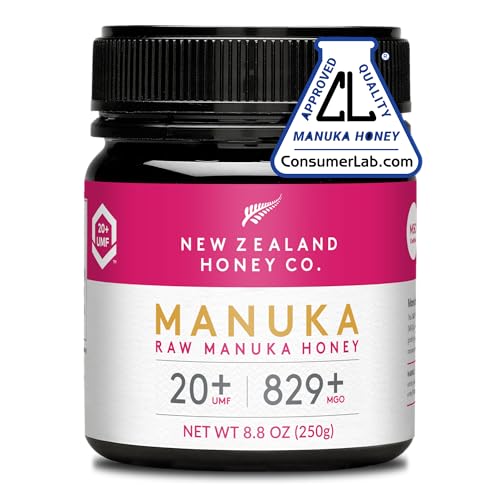 New Zealand Honey Co. Miel de Manuka MGO 829+ / UMF 20+ (250 g (Pack of 1))