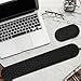 Lurrose Wrist Rest Keyboard Support Ergonomic Pad for Computer Gel Wrist Rest Comfortable for Typing
