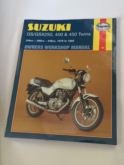 GSX250E GSX400E 海外仕様車 整備書 マニュアル ザリ ゴキ 修理