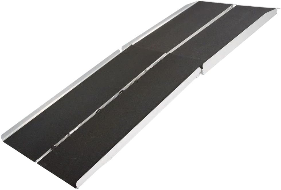 Silver Spring WCMF-7 Aluminum Multi-Fold Wheelchair Ramp - 7' Long