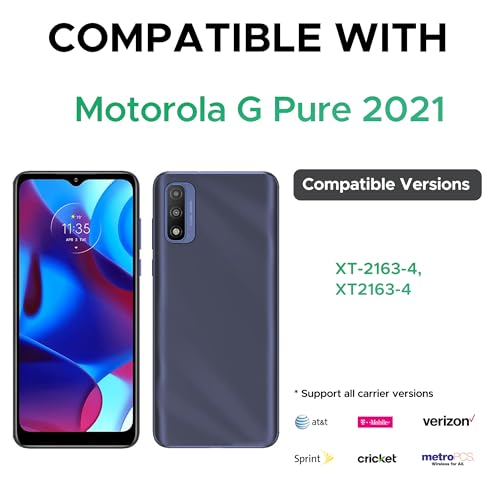 Image of GREEN FUSION for Moto G Pure 2021 Battery, NT40 Compatible with Motorola G Pure 2021 Battery All Models (New Upgraded) with Installation Instruction & Repair Toolkit XT2163-4, XT2163-4