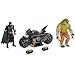 DC Comics, Batman Transforming Batcycle Battle Pack with Exclusive 4-inch Killer Croc and Batman Action Figure, Kids Toys for Boys and Girls Ages 4+