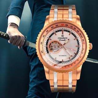 Image of Chairos Watches for Men Original | Swiss Hand Made Watches for Adult | Switzerland Waterproof Luxury Watch for Men | Stainless Steel Premium Analog Watch for Adult