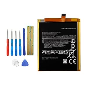 Vvsialeek MG50 Batterie compatible pour Moto G9 Plus XT2087 XT2087-1 XT2087-2 avec kit d’outils