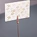 Artliving 12pcs Place Card Holder Memo Holder Clip Photo Holder Table Number Holder Rose Gold