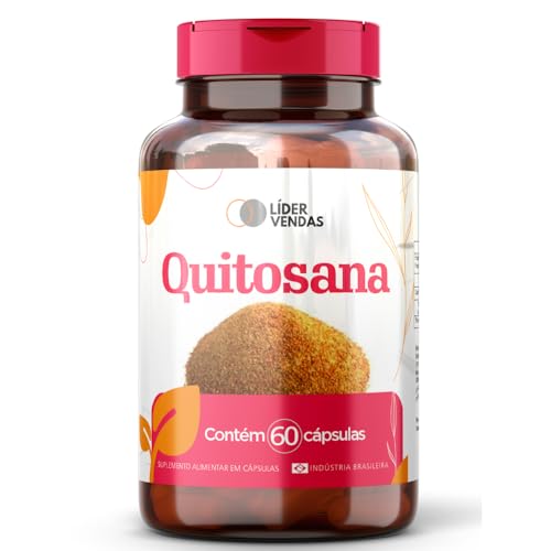 Quitosana - 800mg com 60 cápsulas - 1 pote