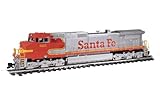 Bachmann Trains - GE Dash 9 - Diesel Locomotive - Santa FE #625 - Large G Scale