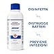 AIESI® Wasserstoffperoxid desinfektionsmittel Ph.Eur. lösung 3% 10 volumen mit kindersicherheitskappe flasche 250 ml (Packung mit 2 stück), Made in Italy