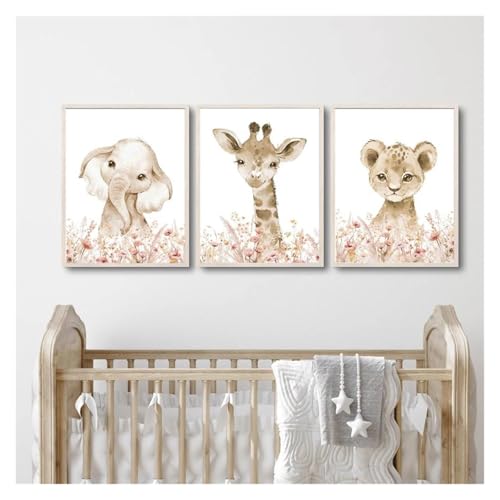 Póster nórdico de animales para dar vida a la habitación de los niños 4