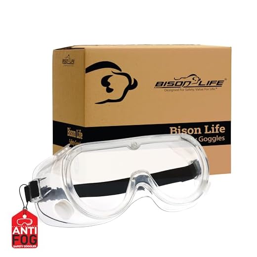 BISON LIFE Anti-Fog Safety Goggles
