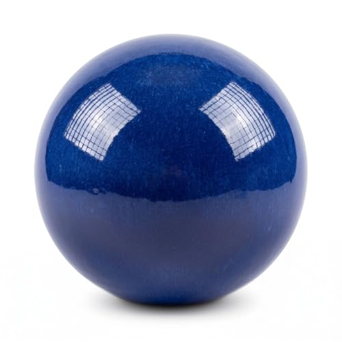 teramico Boule décorative de Jardin émaillée – Bleu, Vert, Anthracite, Turquoise, céladon – Très Haute qualité résistante au Gel et aux intempéries...