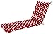 Pillow Perfect - 385389 Outdoor/Indoor Polka Dot Chaise Lounge Cushion, 72.5 in. L X 21 in. W X 3 in. D, Red