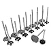 Flynsu Intake & Exhaust Engine Valves Kit Replacement for 2009-2015 Chrysler Jeep Grand Cherokee Dodge Ram 5.7L HEMI 53022087AA 53022088AB