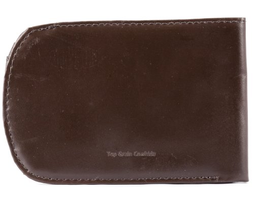 Image of Big Skinny Men's Curve Leather Bi-Fold Slim Wallet, Holds Up to 20 Cards
