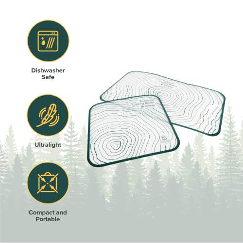 Set de 2 tablas de cortar plegables livianas Coghlan's miniatura 2