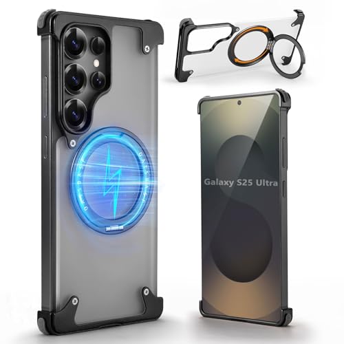 Coque Samsung Galaxy S25 Ultra magnétique fine et transparente