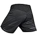 Meister Hybrid Mid-Thigh Board Shorts for Boxing, MMA & Muay Thai - Black Enigma - 5.5