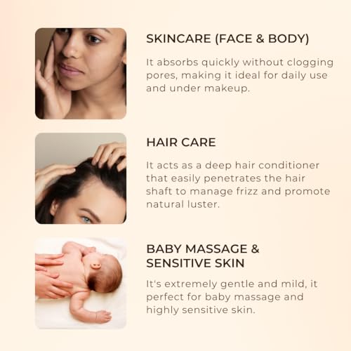 Image of Mystic Pure Sweet Almond Oil For Glowing Skin, Body Massage & Hair Growth | Organic Therapeutic Grade - 200ml